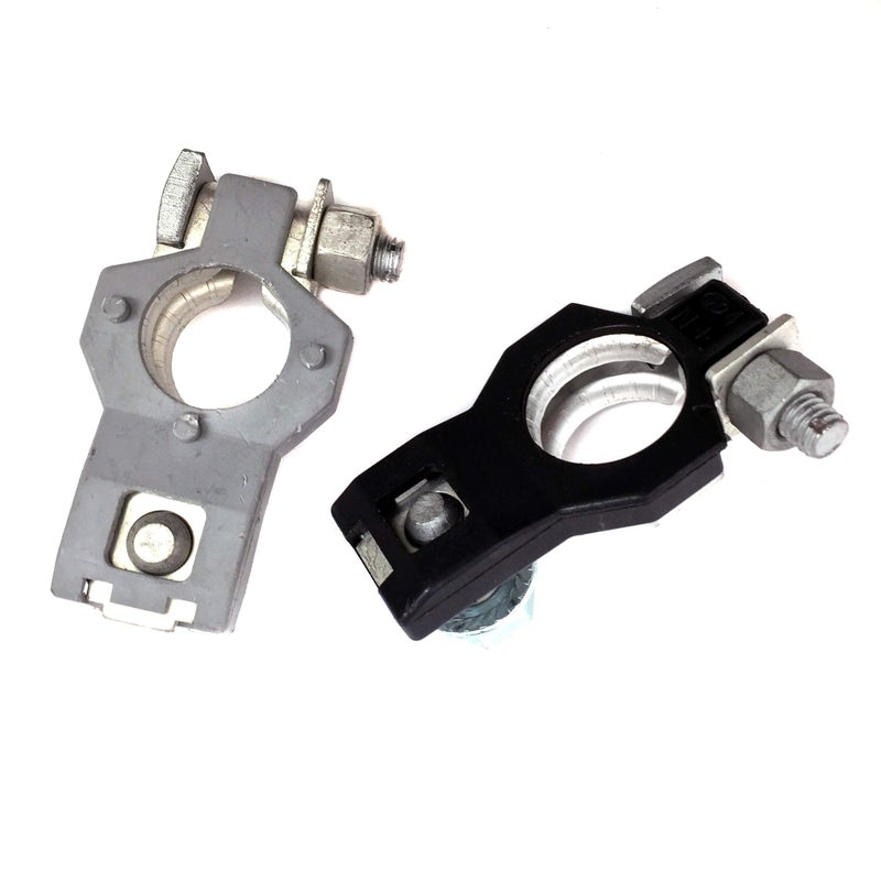 APSG BATTERY TERMINAL | POSITIVE & NEGATIVE SET | OEM | Car Cable Connector Clamp | + - Top Post - Image 3